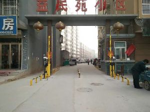 禹城聊城广告道闸门，东昌府区停车场广告道闸